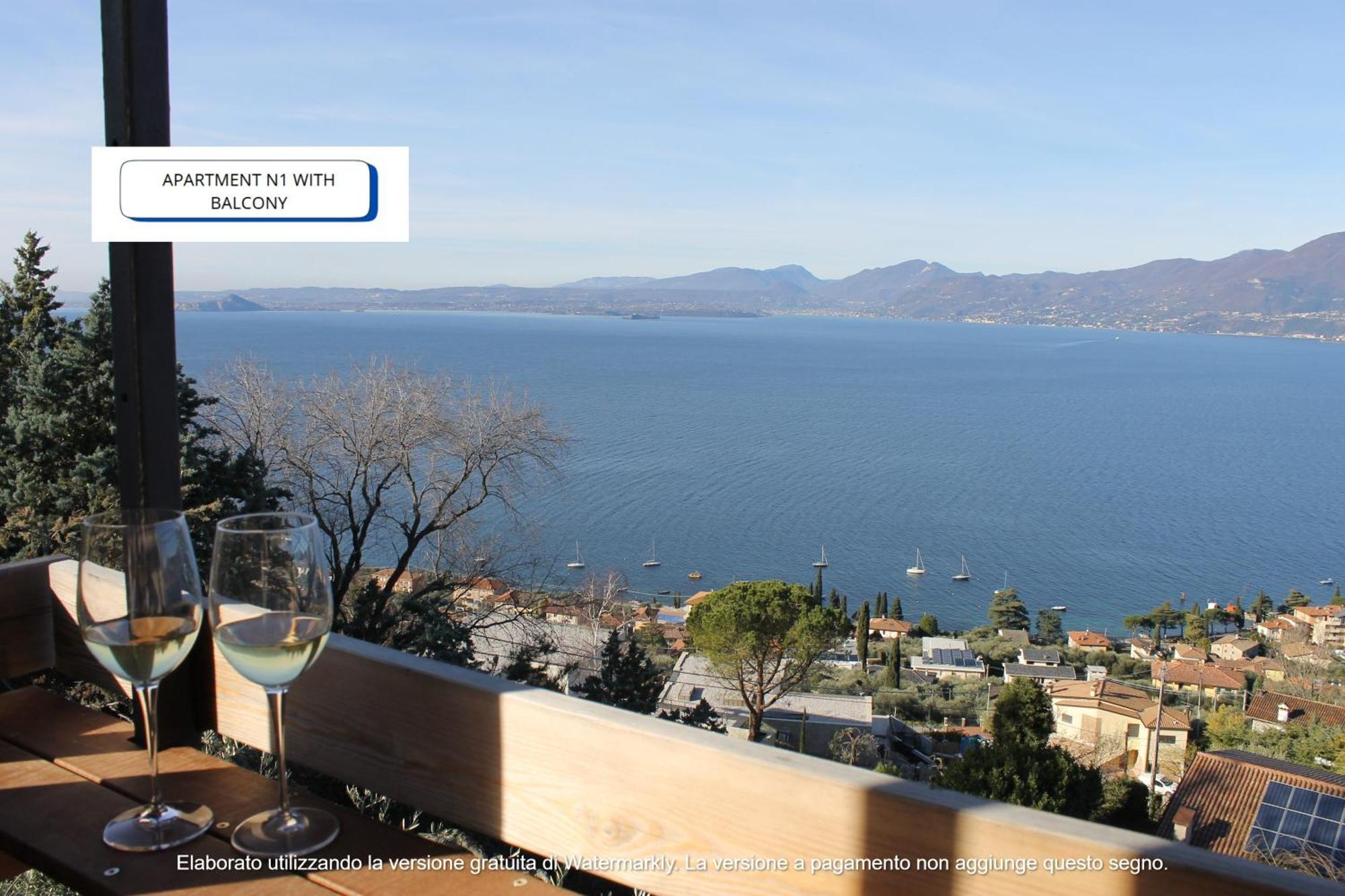 Apartament The View Torri Del Benaco Zewnętrze zdjęcie