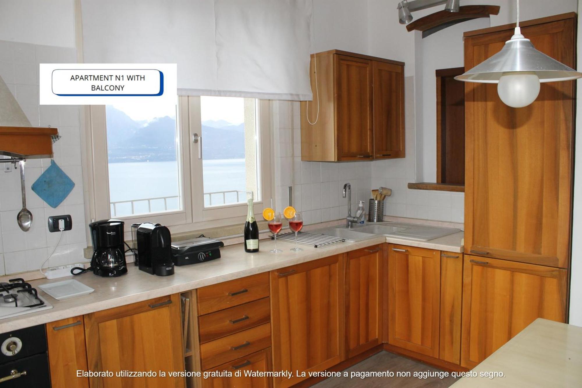 Apartament The View Torri Del Benaco Zewnętrze zdjęcie
